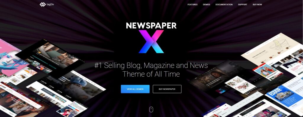 Newspaper, Miglior tema wordpress per il blog o siti di news