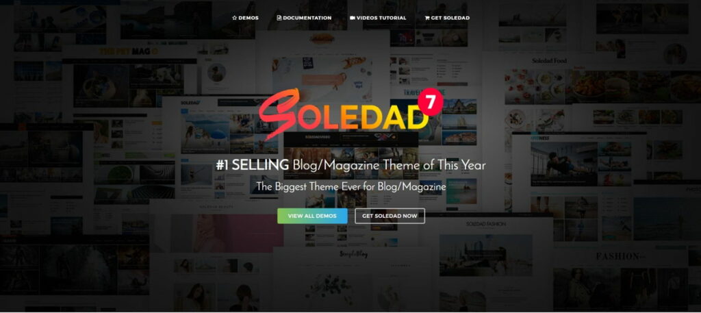 Tema WordPress Soledad